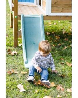 Wooden children's house with panels Masgames FLAM