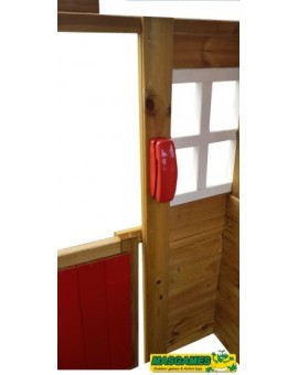 Wooden playhouse Masgames STRAWBERRY DELUXE XL