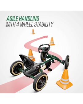 BERG Buddy Retro Green Pedal Go Kart