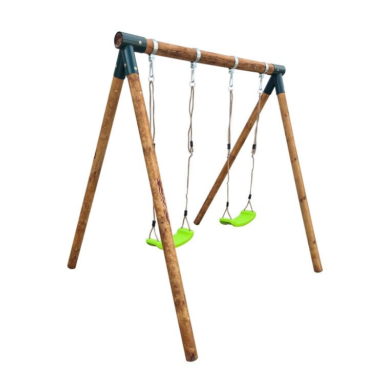 MASGAMES KABA round wood double swing