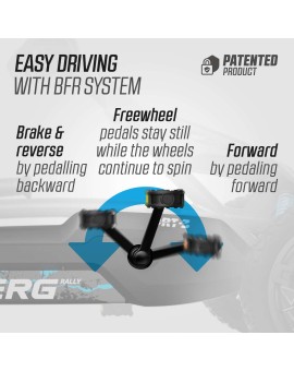 BERG Rally DRT Black BFR-3 Pedal Go-Kart