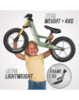 BERG BIKY Cross Green Balance Bike with Handbrake