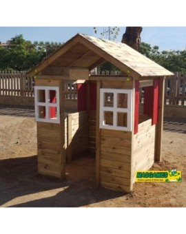 Wooden playhouse Masgames SCHOOL Paint