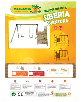 Masgames SIBERIA AVENTURA L playground