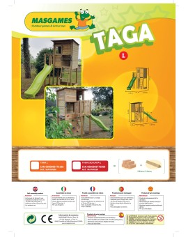 Masgames TAGA L playground with swing