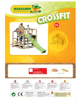 Masgames CROSSFIT XL playground