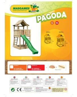 Masgames PAGODA XL playground