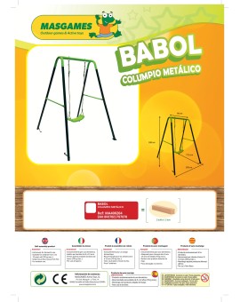 Single metal swing Masgames BABOL