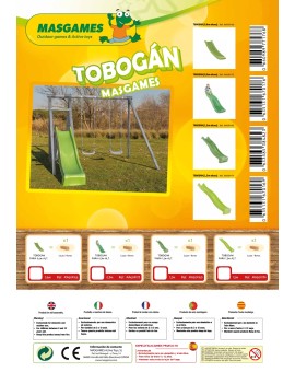 Slide ramp MASGAMES S (height 60 cm)