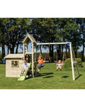 Masgames LOOKOUT M playground with double Swing