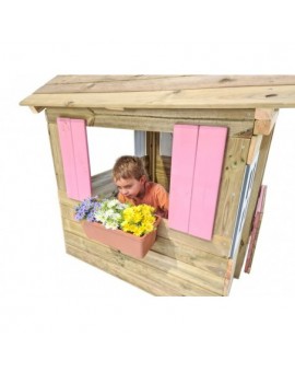 Wooden playhouse Masgames LOLLIPOP Pink