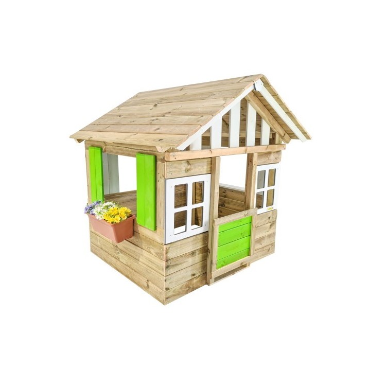 Wooden playhouse Masgames LOLLIPOP Green