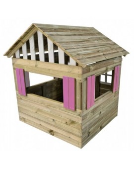 Wooden playhouse Masgames LOLLIPOP XL Pink