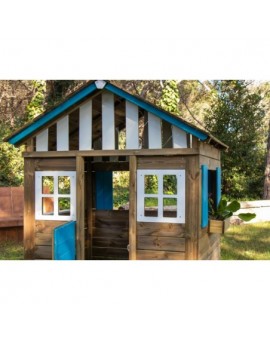 Wooden playhouse Masgames LOLLIPOP XL Blue