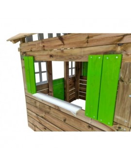 Wooden playhouse Masgames LOLLIPOP XL Green