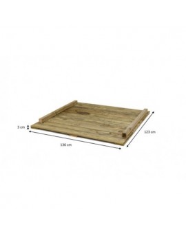 Floor for wooden playhouse Masgames LOLLIPOP XL