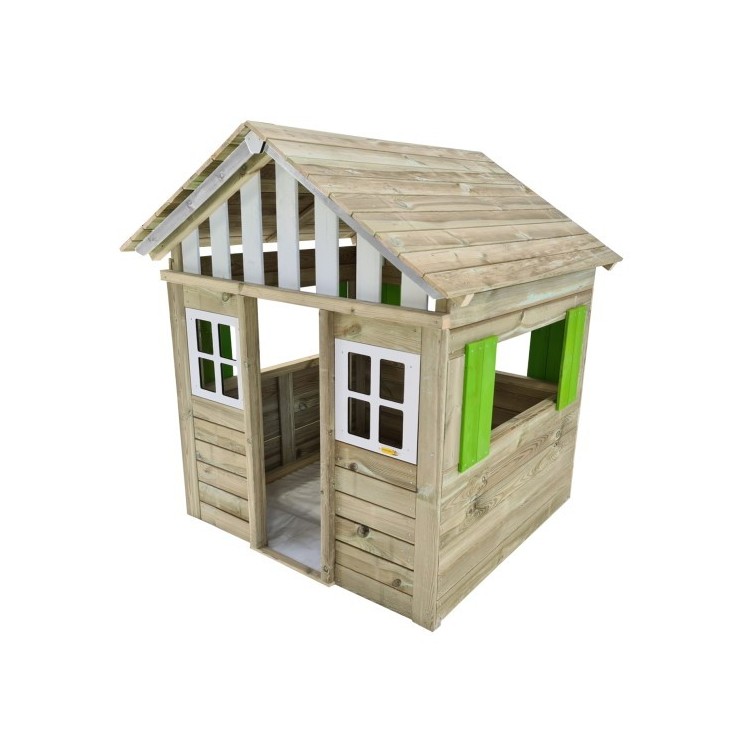 Wooden playhouse Masgames LOLLIPOP XL Horeca green