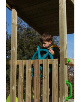 Masgames NAUTILUS L playground with climbing wall