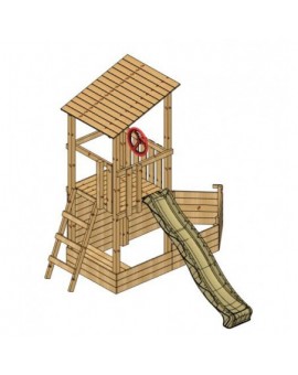 Masgames NAUTILUS L playground with climbing wall