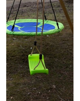 Triple square wood swing Masgames AKINA XL