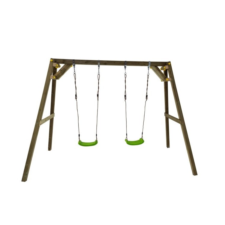 Double square wood swing Masgames XYLO XL