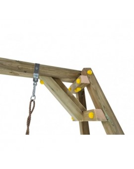 Double square wood swing Masgames XYLO XL