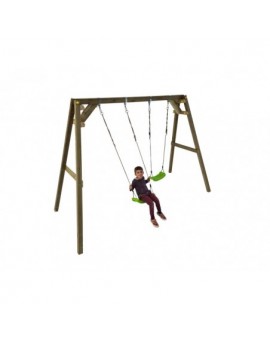 Double square wood swing Masgames XYLO XL