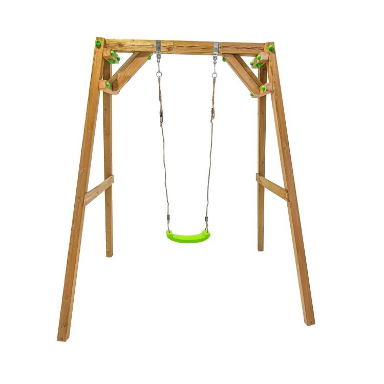 Single square wood swing Masgames XYLO XL