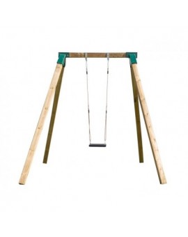 Single square wood swing Masgames KARAI DELUXE Adults