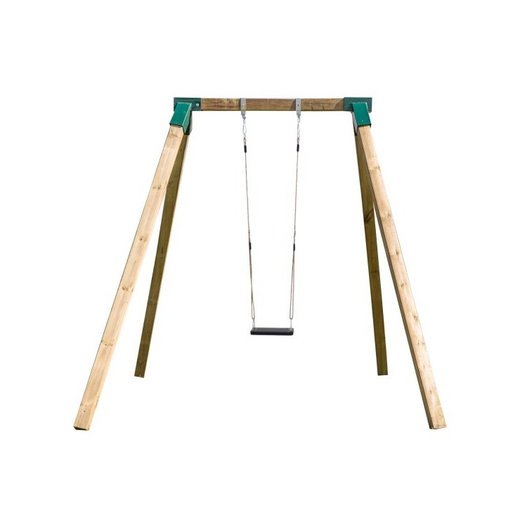 Single square wood swing Masgames KARAI DELUXE Adults