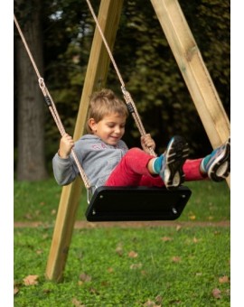 Single square wood swing Masgames KARAI DELUXE Adults