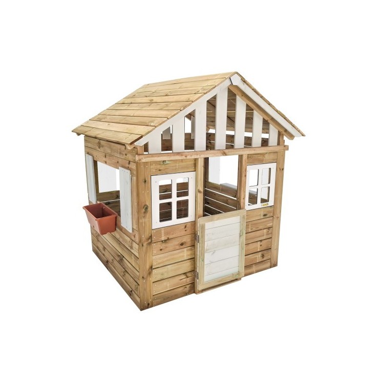 Wooden playhouse Masgames LOLLIPOP XL White