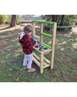 Wooden children's outdoor kitchen Masgames SPICY