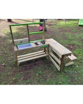 Wooden children's outdoor kitchen Masgames SPICY Delicious