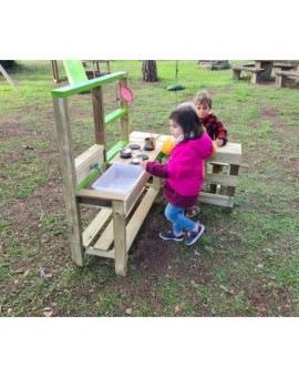 Wooden children's outdoor kitchen Masgames SPICY Delicious