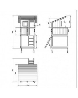 Masgames BEACH HUT L playground