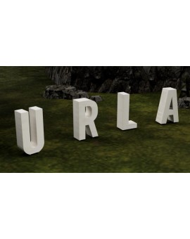 Giant Letters Masgames ALPHAPLAY natural colour