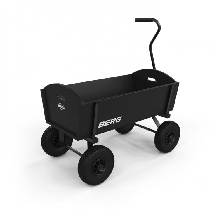 BERG Beach Wagon L Black Wheelbarrow