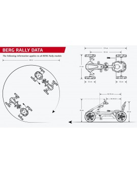 BERG Rally APX Blue BFR pedal car