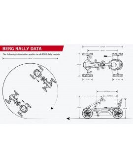 Pedal car BERG Rally APX Blue BFR