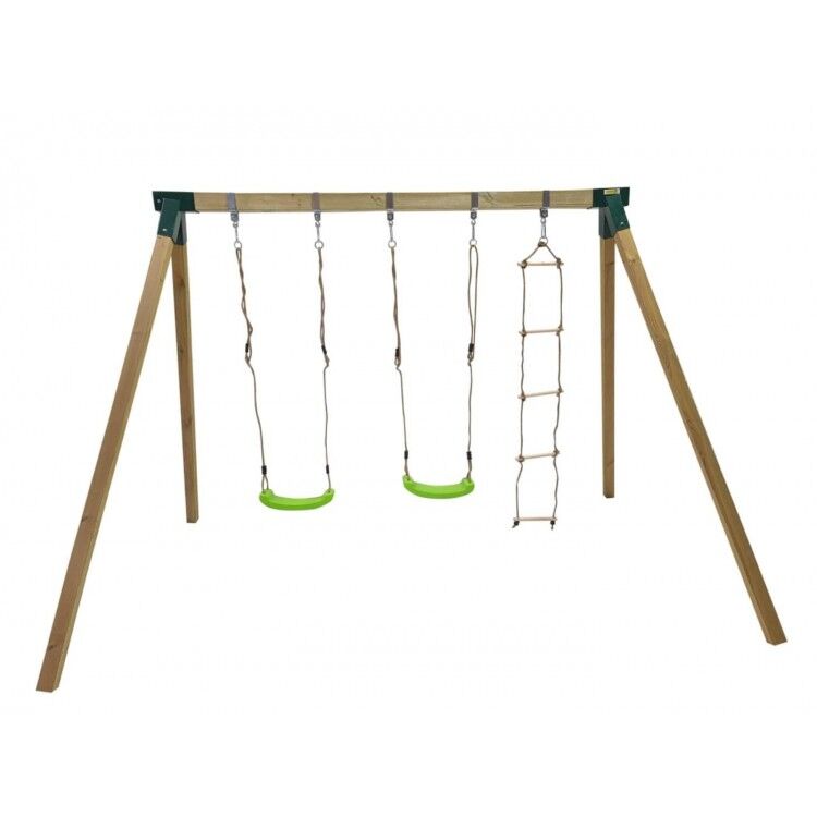 Double square wood swing Masgames YUA XL
