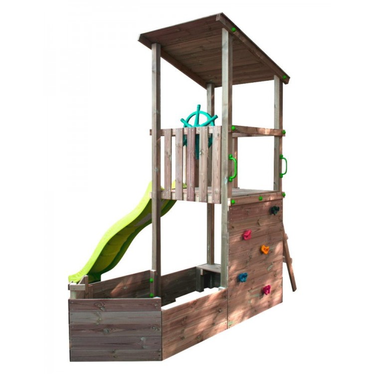 Masgames NAUTILUS L playground with climbing wall