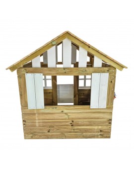 Wooden playhouse Masgames LOLLIPOP XL White