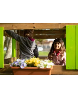 Wooden playhouse Masgames LOLLIPOP XL Green