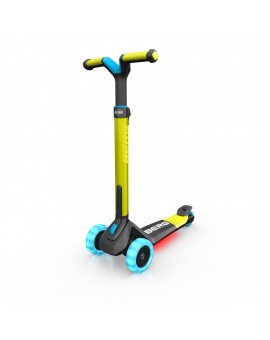 BERG Nexo Folding scooter with LED lights on platform