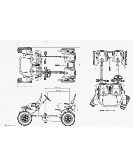 BERG Grand Tour Off-Road F Pedal Quadricycle