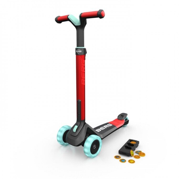 BERG Nexo Foldable Scooter Lights with magnetic platform