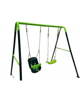 Double metal swing Masgames OLEA + baby seat
