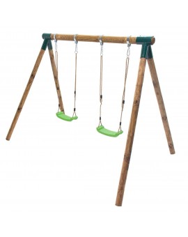 Double round wood swing Masgames KADI L