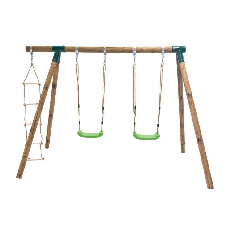 Double round wood swing Masgames KADI L Deluxe